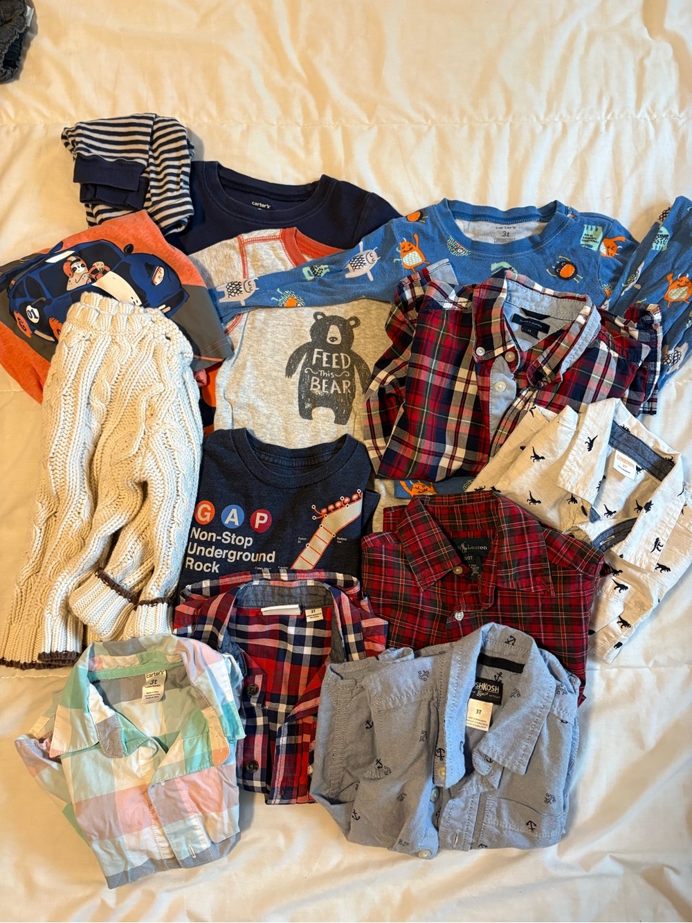 3T mixed lot: Gymboree, Ralph Lauren, Carters, Gap